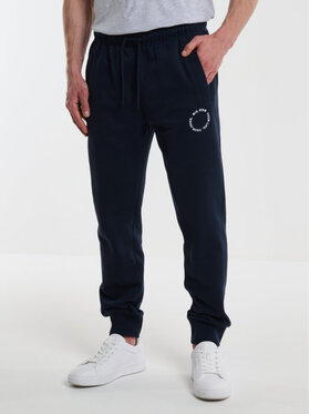 BIG STAR BIG STAR Spodnie dresowe KERSYN_403_350 Granatowy Basic Fit