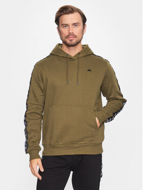 Kappa Kappa Mikina 312009 Hnědá Regular Fit
