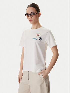 Weekend Max Mara Weekend Max Mara Tričko West 2615971041 Écru Regular Fit