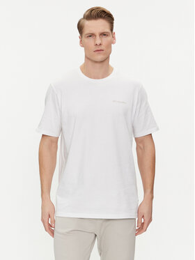 Columbia Columbia T-Shirt Explorers Canyon™ 2036451 Biały Regular Fit