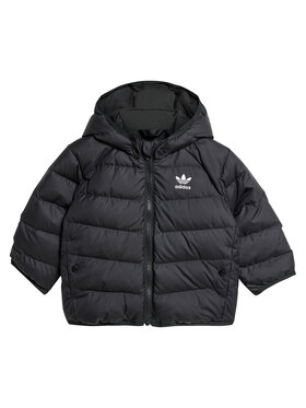 adidas adidas Pūkinė striukė adicolor IX7493 Juoda Regular Fit