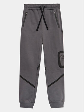 Guess Guess Spodnie dresowe L3YQ14 KA6R4 Szary Regular Fit