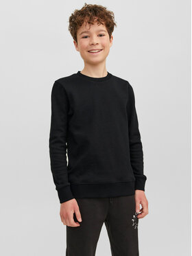 Jack&Jones Junior Jack&Jones Junior Bluza 12182520 Czarny Regular Fit