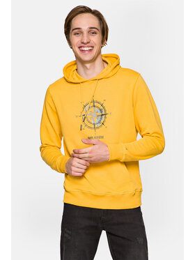 Lancerto Lancerto Bluza Paxton Żółty Regular Fit