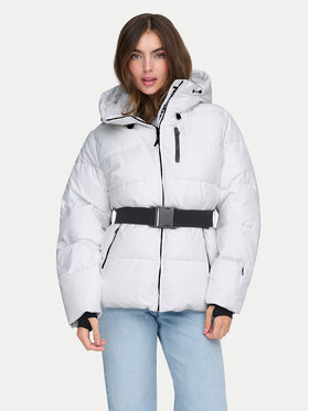 ONLY ONLY Μπουφάν χειμωνιάτικο Harper 15352040 Λευκό Regular Fit