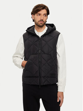Armani Exchange Armani Exchange Prsluk 6DZQ01 ZN4XZ 1200 Crna Regular Fit