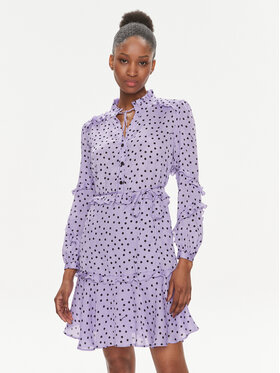 Pinko Pinko Kleid für den Alltag Piccadilly 101493 A155 Violett Regular Fit
