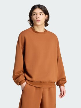 adidas adidas Longsleeve 159384 Brązowy Loose Fit