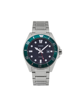 Casio Casio Zegarek MDV-107D-3AVEF Zielony