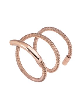 Breil Breil Bransoletka NEW SNAKE STEEL Różowy