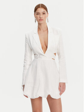 BARDOT BARDOT Φόρεμα καλοκαιρινό 59860DB Λευκό Regular Fit