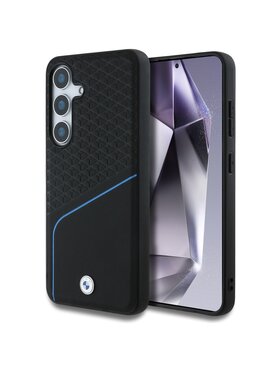 BMW Motorsport BMW Motorsport Etui na telefon Leather Textured and Smooth Czarny