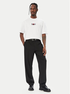 HUGO HUGO T-särk Dakhil 50579723 Valge Relaxed Fit