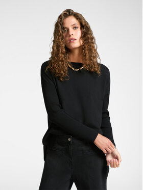 Elena Mirò Elena Mirò Kardigan M441Z000569N033 Czarny Regular Fit