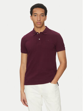 Geox Geox Polokošeľa M5511B T3240 F8312 Bordová Regular Fit