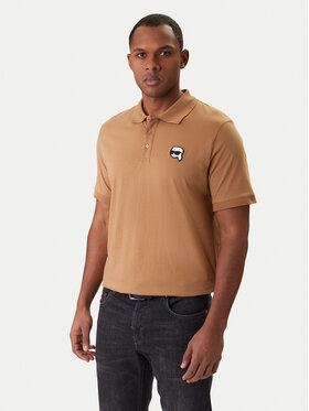 KARL LAGERFELD KARL LAGERFELD Tricou polo 745710 561224 Bej Regular Fit