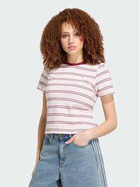 adidas adidas Polo 167788 Różowy Regular Fit