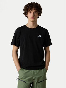 The North Face The North Face Póló Vertical NF0A8EE7 Fekete Regular Fit