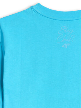 4F 4F T-Shirt SUMMER CODE Μπλε Regular Fit