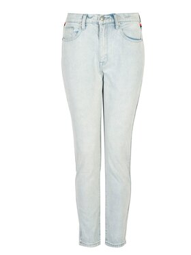 Juicy Couture Juicy Couture Jeansy WFWB117021 Modrá Oversize