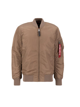 Alpha Industries Alpha Industries Kurtka bomber MA-1 VF 59 Long Vintage Fit Brązowy Slim Fit