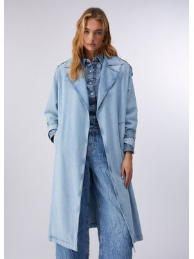 Liu Jo Liu Jo Trench UA6174D031979011 Blu Regular Fit