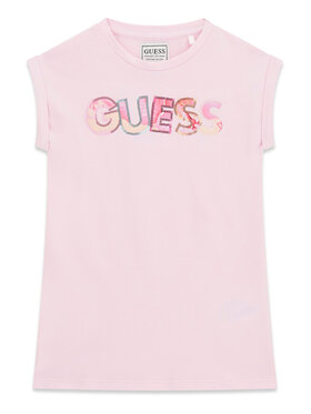 Guess Guess Rochie de zi K6GK10 KAE24 Roz deschis Regular Fit