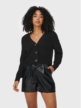 ONLY ONLY Pletena jopica Carol 15211521 Črna Relaxed Fit