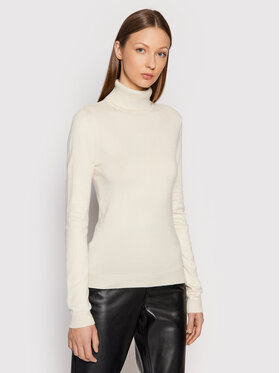 Vero Moda Vero Moda Dolcevita Glory 10231630 Écru Slim Fit