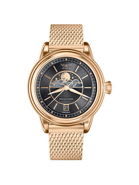 Aviator Aviator Zegarek V.1.33.2.253.5 Różowe złoto