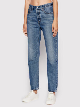 Levi's® Levi's® Jeans hlače 501® Crop 36200-0236 Modra Cropped Fit