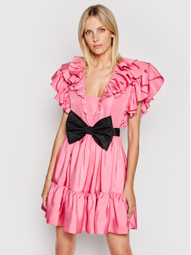 Custommade Custommade Φόρεμα κοκτέιλ Lotus By Nbs 212390409 Ροζ Regular Fit