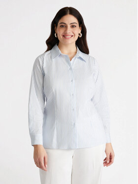 Fiorella Rubino Fiorella Rubino Camicia 5113T001354N0S1 Turchese Regular Fit