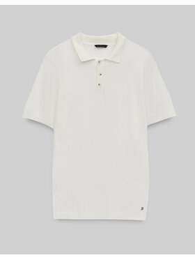 Borgio Borgio Polo pastena Biały Classic Fit