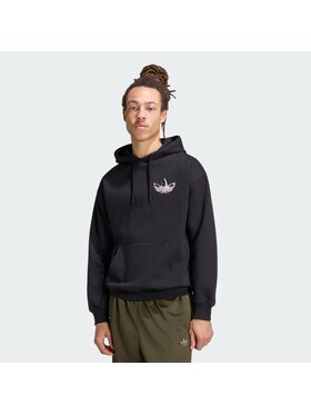 adidas adidas Bluza 164970 Czarny Loose Fit
