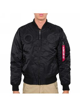 Alpha Industries Alpha Industries Bunda bomber AI.166107-404-5XL Černá Slim Fit