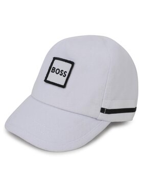 BOSS Boss Cappellino J91138 Bianco