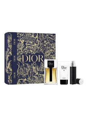 Dior Dior Homme 2020 zestaw - woda toaletowa 100 ml + woda toaletowa 10 ml + żel pod prysznic 50 ml Zestaw