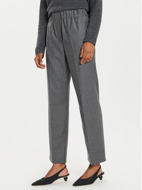 Weekend Max Mara Weekend Max Mara Auduma bikses Hateley 2425136052 Pelēks Regular Fit