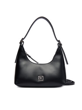 Calvin Klein Calvin Klein Geantă Emblm Hw Lthr Mini LV04F3263G Negru