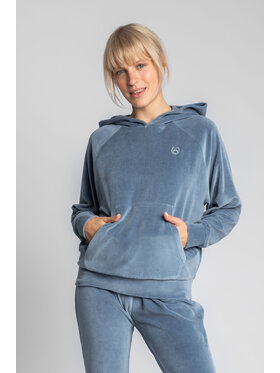 LaLupa LaLupa Bluza LA013 Niebieski Comfortable Fit
