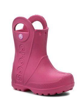 Crocs Crocs Gumáky Handle It Rain Boot Kids 12803 Ružová