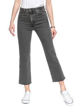 Wrangler Wrangler Jeans RETRO STRAIGHT CROP Grigio Straight Fit