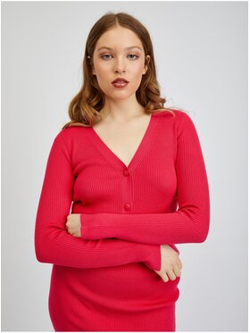 Orsay Orsay Kardigan 510076324000__L Różowy Regular Fit