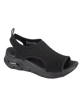 Skechers Skechers Sandali Arch Fit - Darling Days Nero