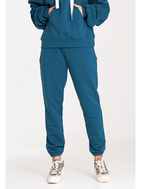 FIGL FIGL Teplákové kalhoty M1056 Modrá Jogger Fit
