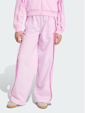 adidas adidas Spodnie dresowe 168986 Różowy Loose Fit
