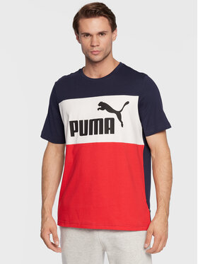 Puma Puma T-shirt Essentials+ Colorblock 848770 Multicolore Regular Fit