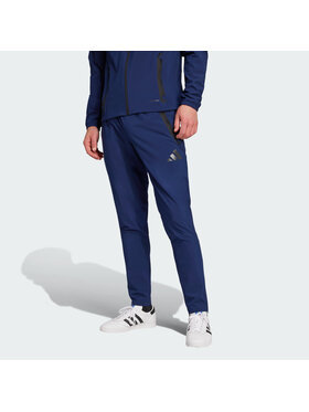 adidas adidas Spodnie materiałowe Performance Tiro 25 Competition Błękitny Regular Fit