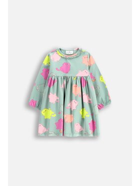 Coccodrillo Coccodrillo Sukienka WC5129101DGN-022 Kolorowy Regular Fit